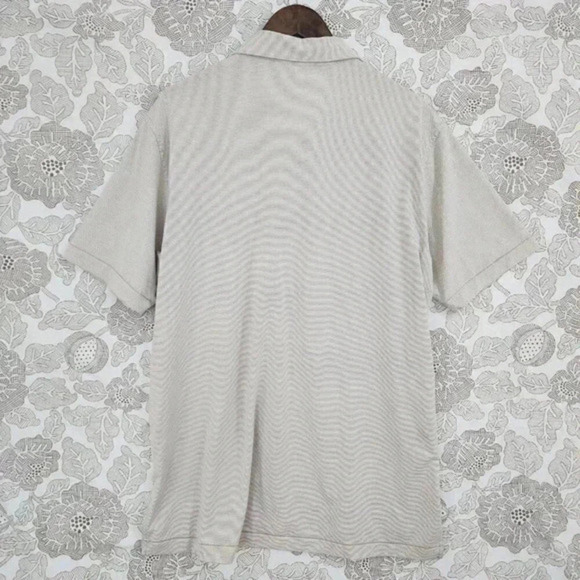 Peter Millar Striped Men's Golf‎ Polo Shirt L 3196 - Picture 2 of 7